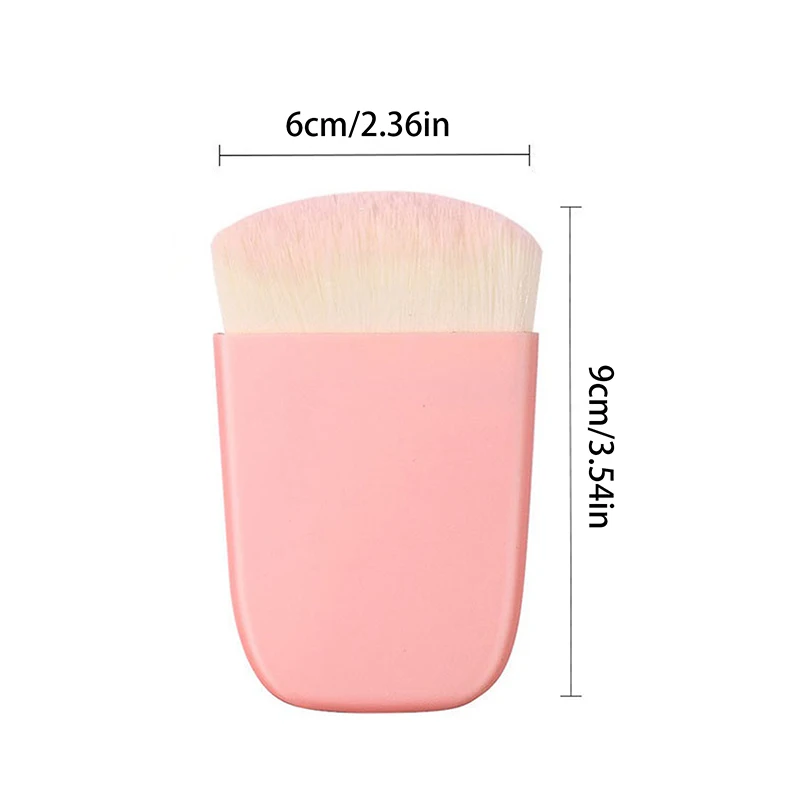 1 قطعة المهنيين رسومات أظافر فرشاة الطلاء هلام الغبار تنظيف يشكلون فرشاة مانيكير اكسسوارات أدوات المعدات