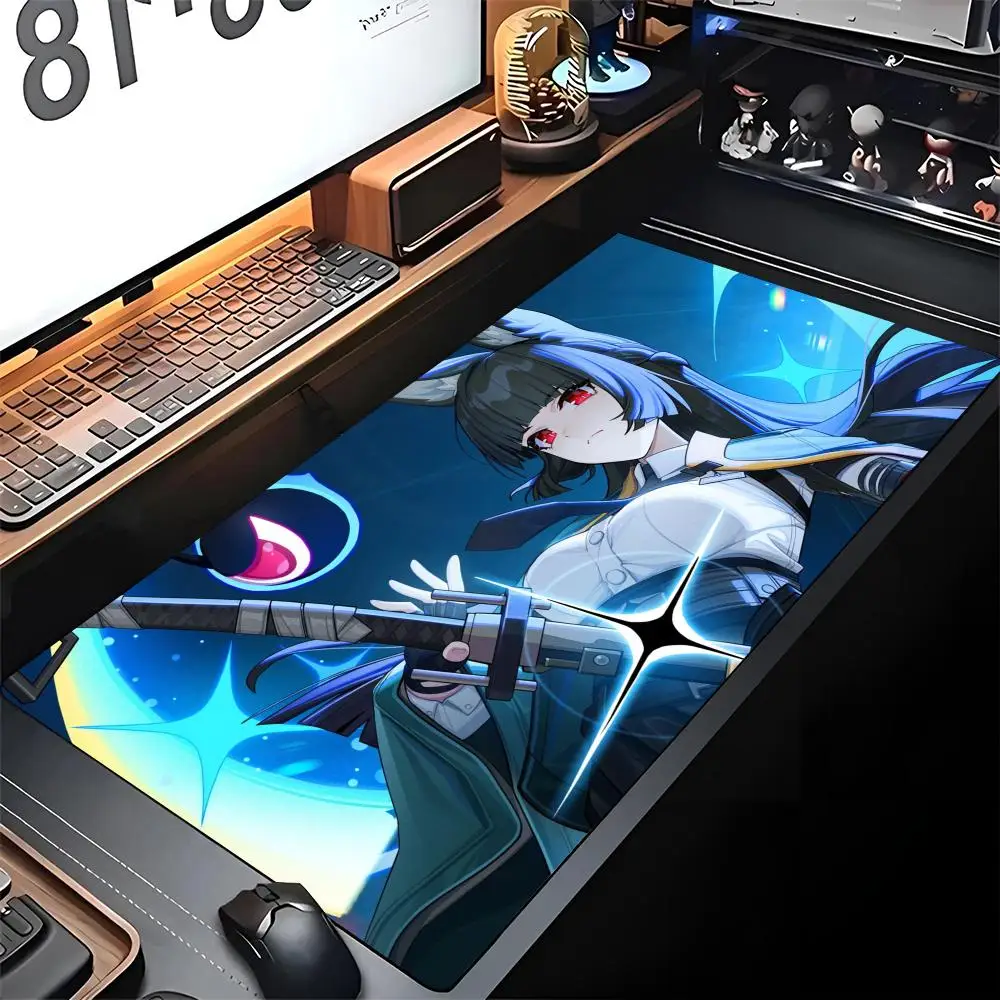 Zenless Zone Zero Mouse Pad Gaming Anime Locking Edge Big Computer Gamer Large Rubber Art Mousepad Laptop Desk Mat