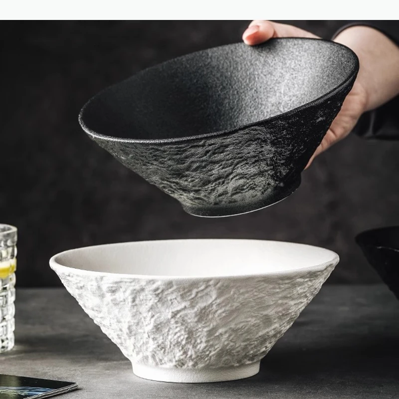 

Керамические пасты сплошного цвета с рисунком, толстые миски для супа, десертные миски, специальная посуда для ресторана