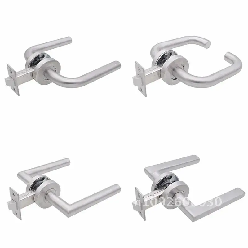 

Stainless Steel 304 Lock Door Passage Lock 60mm Passage Passage Tongue Handle Handle Lock Fire Door Passage Fireproof