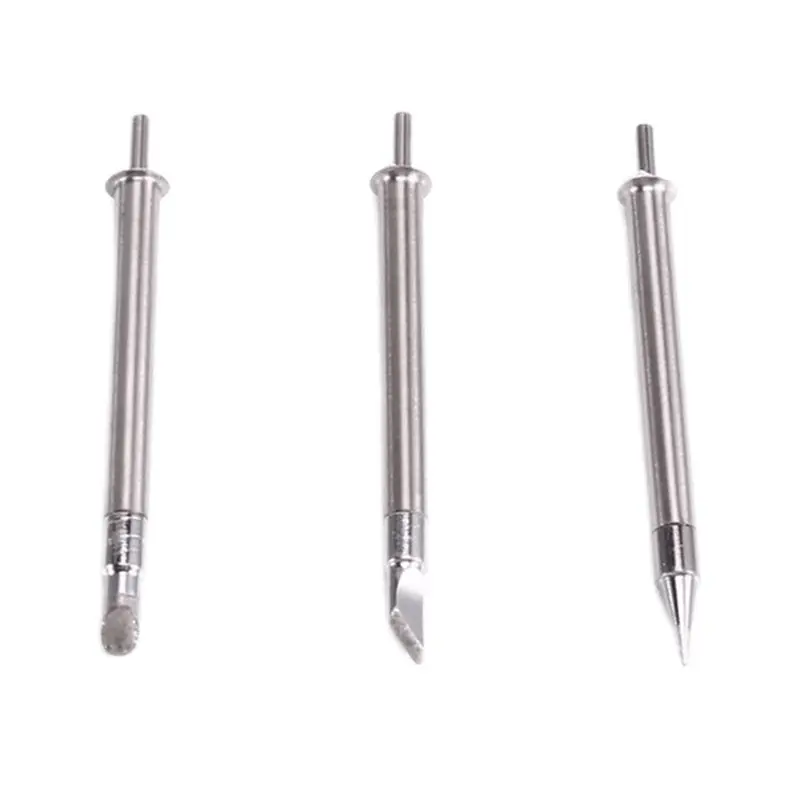AT05-Heating Accessories For 5V 8W For Battery Soldering Iron- 3Pcs Portable Solder Tips Removable Design