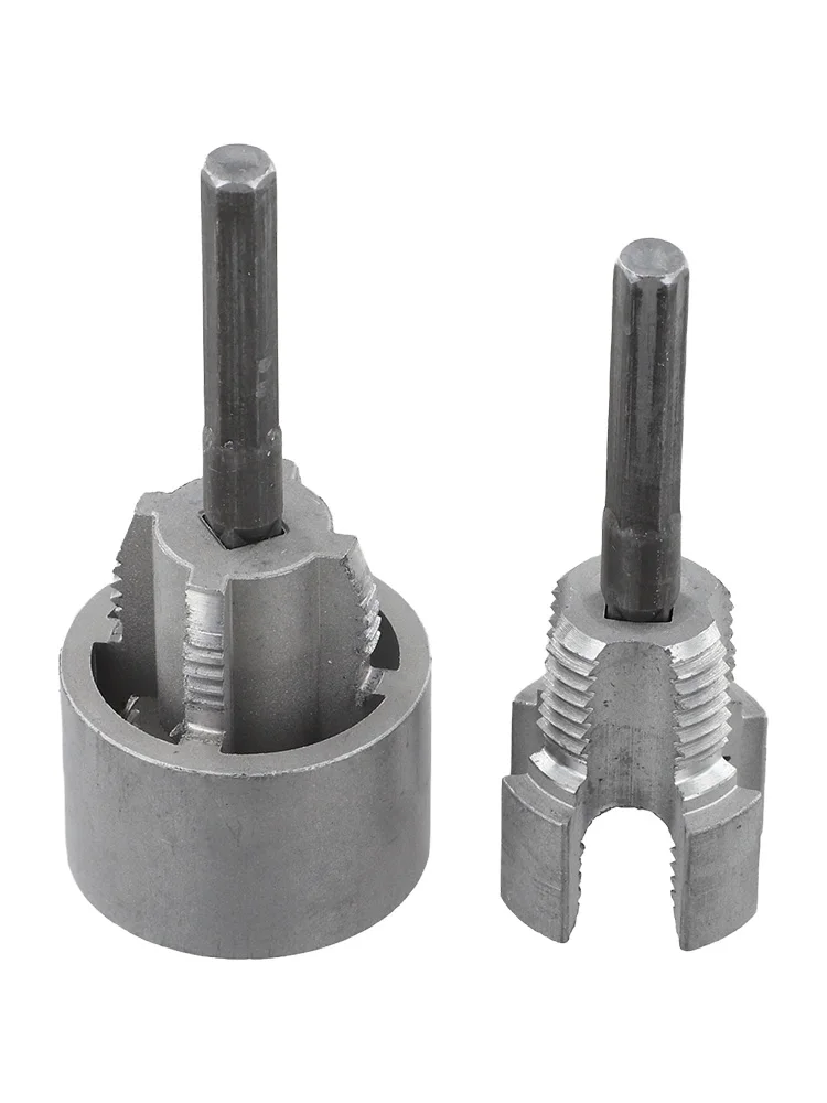 Multi-Functional PPR Water Pipe Thread Opener And Drill Bit Set Pipe Threader Kit Internal/External Thread Power Tools