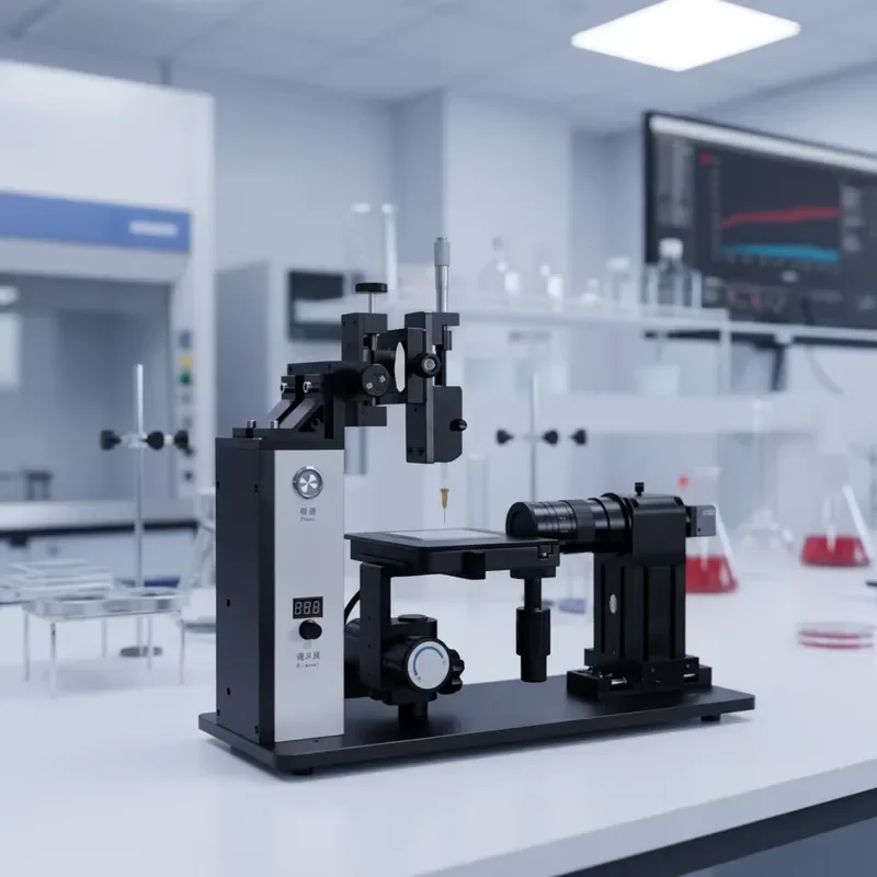 Manual and Automatic Combined Contact Angle Tester, Droplet Shape Analyzer, Surface Tension Measurement Instrument