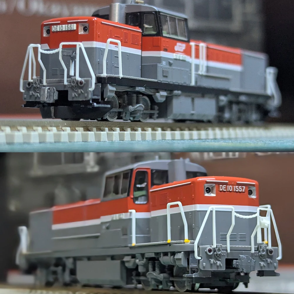 TOMIX N 1/160 Model Train DE10-1500 Diesel Locomotive Aichi Okayama Locomotive Depot 7969 2-car Powered Train Set Boy's Toy Gift