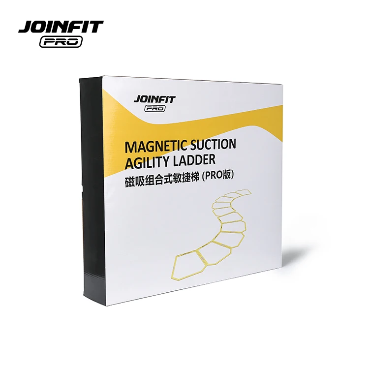 Logo Disesuaikan Pelatihan Kecepatan Olahraga Sepak Bola Set Tangga Ketangkasan Hisap Magnetik Oem
