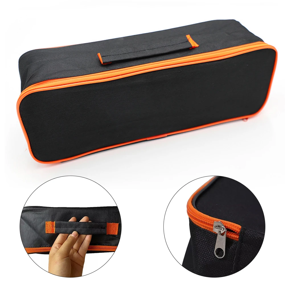 Tool Organizer Instrument Case Transport Workshop Zippered Closure Comfortable Handle Compact Size Easy Access