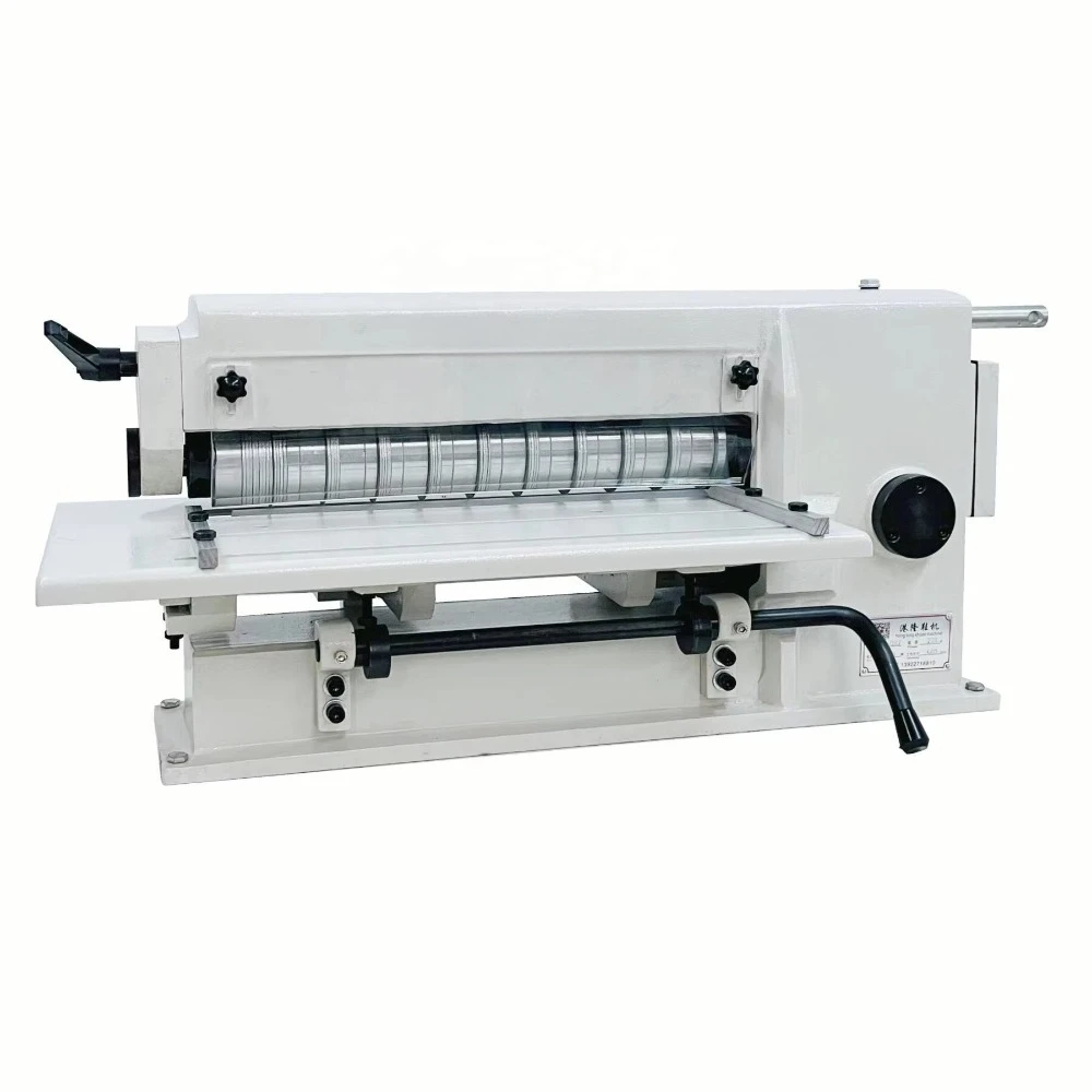 

Factory Price Leather Belt Cutting Machine Belt, EVA, PVC Cutting Leather Separator Machine