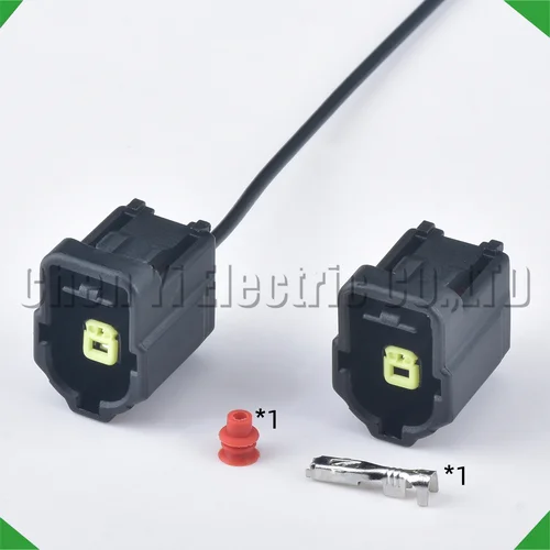 Enchufe del arnés de cables del conector electrónico del coche del zócalo del Sensor de presión de aceite del coche de 1 Pin para Mazda Ford Focus 184042 -1 174878 -7