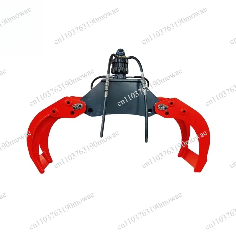 360 Degree Rotary Hydraulic Material Handling Attachment For Farm Industrial Waste Processing