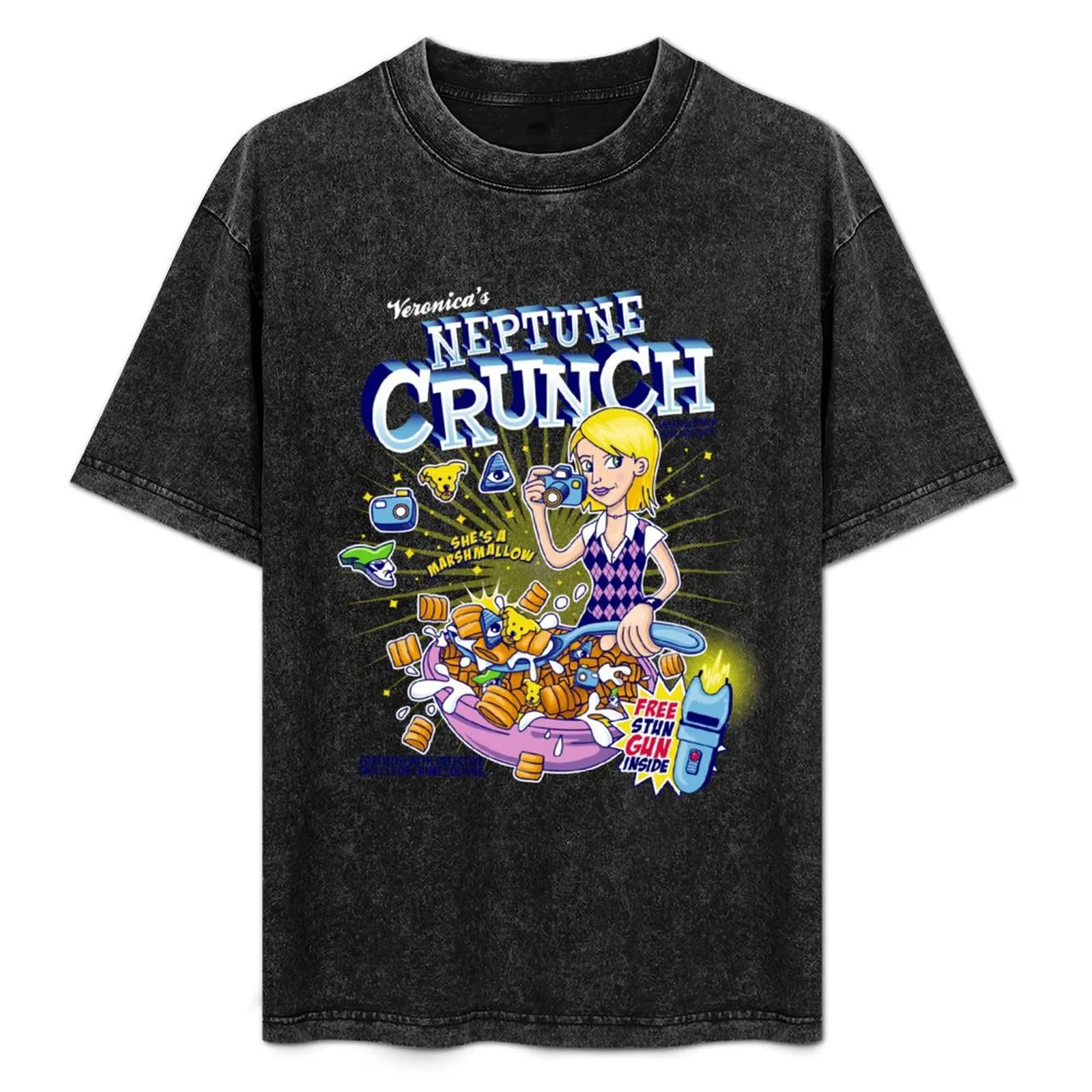 Veronica's Neptune Crunch T-Shirt basketball graphic tees graphic t shirts essential t shirt designer shirts mens workout shirts