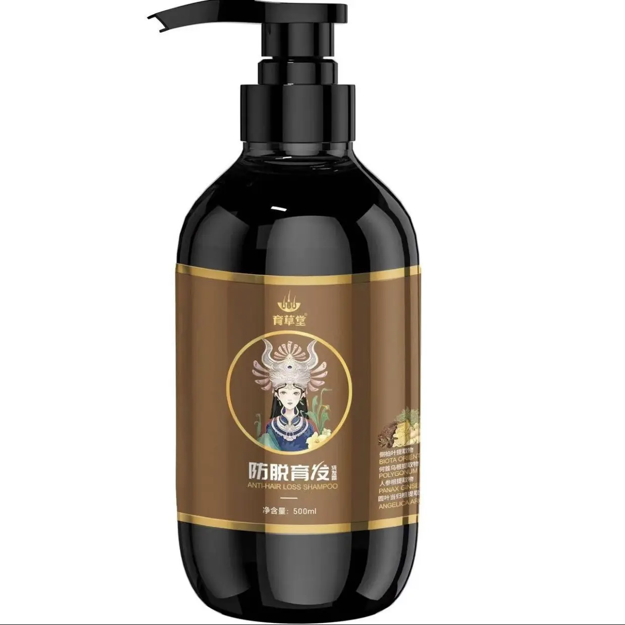 

Шампунь для роста волос от Yucaotang, средство против выпадения волос с контролем жирности и объемом