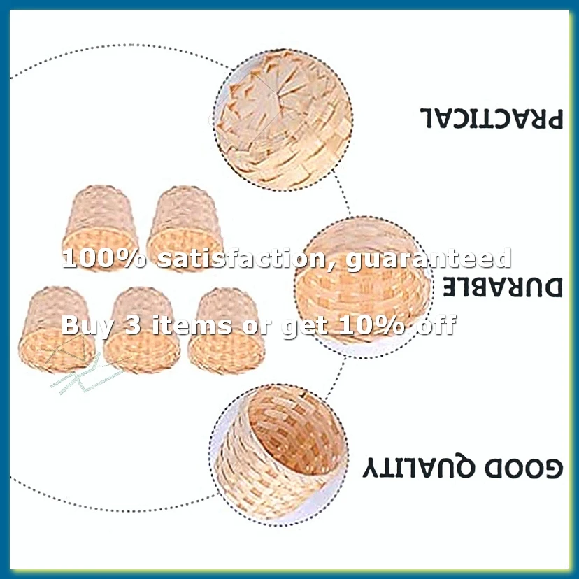 5PCS Mini Woven Baskets Without Handles for Favors Crafts Decor Suitable for Various Occasions(7.5X6cm)-DTB1