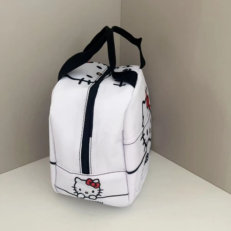 Cartoon Cute Kitty Lunch Bag Large Capacity Lunch Bag Work Bento Bag Tote Bag Waterproof Lunch Box Thermal Insulation Bag