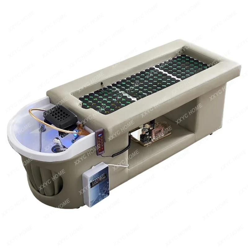 

ZK whole body Thai moxibustion shampoo bed constant temperature water circulation fumigation integrated head treatment bed