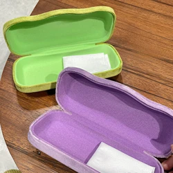 Portable Velvet Glasses Case Large Frame Sunglasses Case Frame Anti-pressure Glasses Cases Myopia Reading Eyeglasses Storage