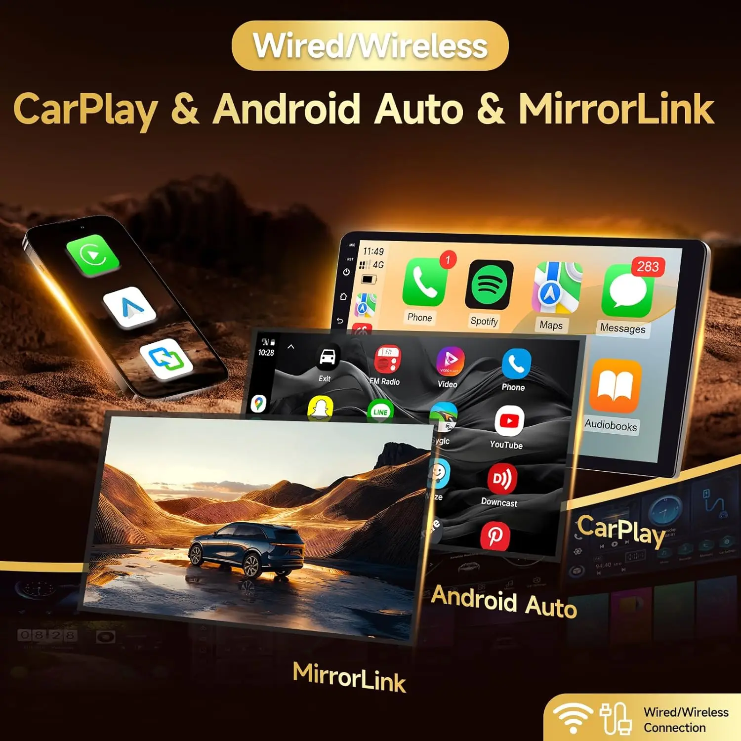 8Core Android 12 Car Stereo for Subaru Forester Impreza WRX 2012 2013 2014 2015 2016 Radio with Carplay Android Auto Bluetooth