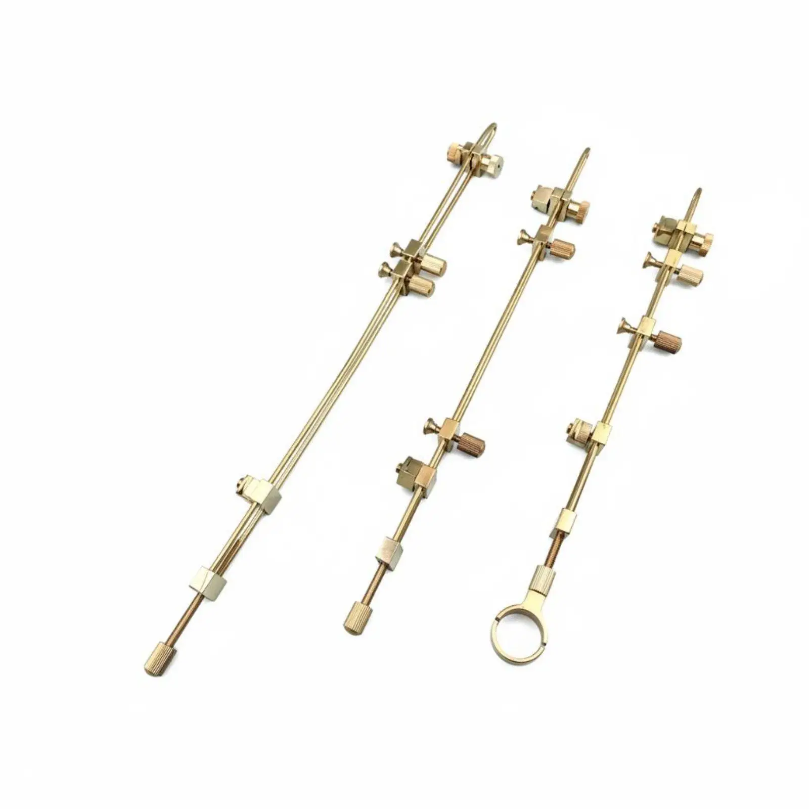Instrument Repair Clamp Brass Seam Clamp for Violin Cello Center Seam Gluing Pressure Control Luthier Accessory