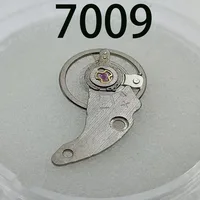 Accesorios de movimiento de reloj, conjunto de rueda de equilibrio oscilante completa, 7009A de Japón, juego de placa de abrazadera oscilante, rueda de equilibrio 7009 universal s