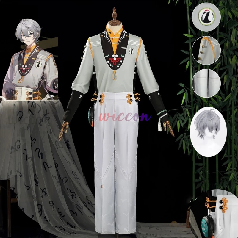 賢い禅のゾーンゼロ-鳳凰-wise-コスプレ衣装-ウィッグ-新スキン-ユニフォーム-フェオトン祭-ハロウィンパーティー-メンズ用小道具