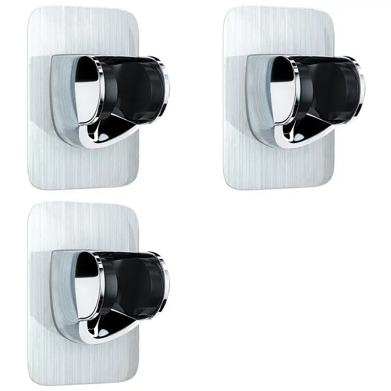 

【PUBLICITY】3X держатель для ручного душа без сверления, клейкий регулируемый угол держателя для душа Держатель для душа, водонепроницаемый, влагостойкий