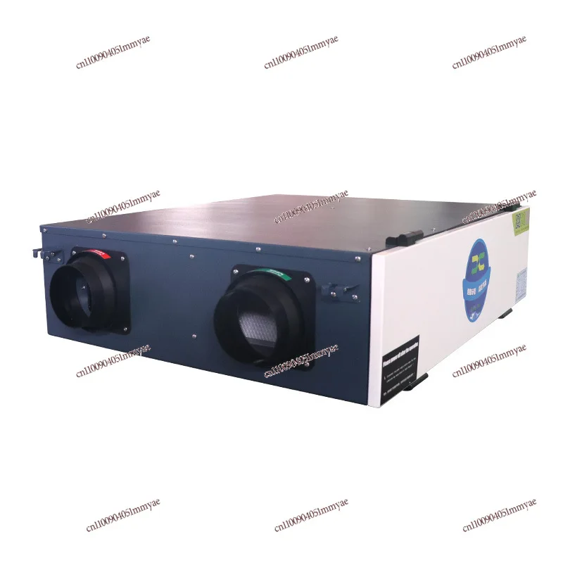 Type II Ceiling Full Heat Exchange Commercial Fresh Air Ventilator Purification Exhaust Air Fan