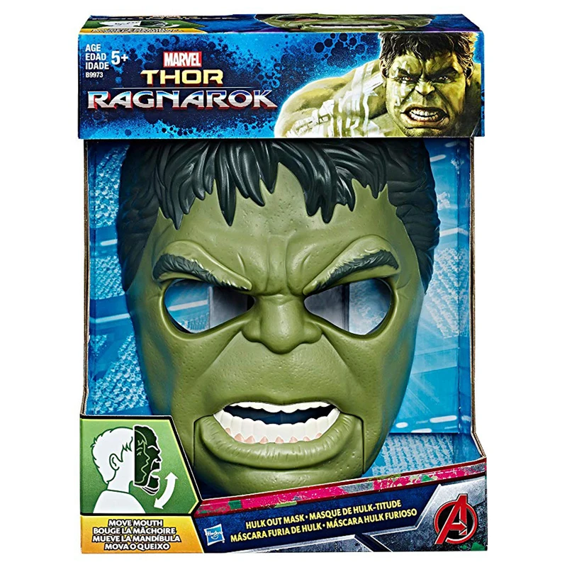 Hasbro Original Marvel Los Vengadores Capitán América Hulk Iron Man figuras de acción de juguete para niños niñas regalo adornos coleccionables