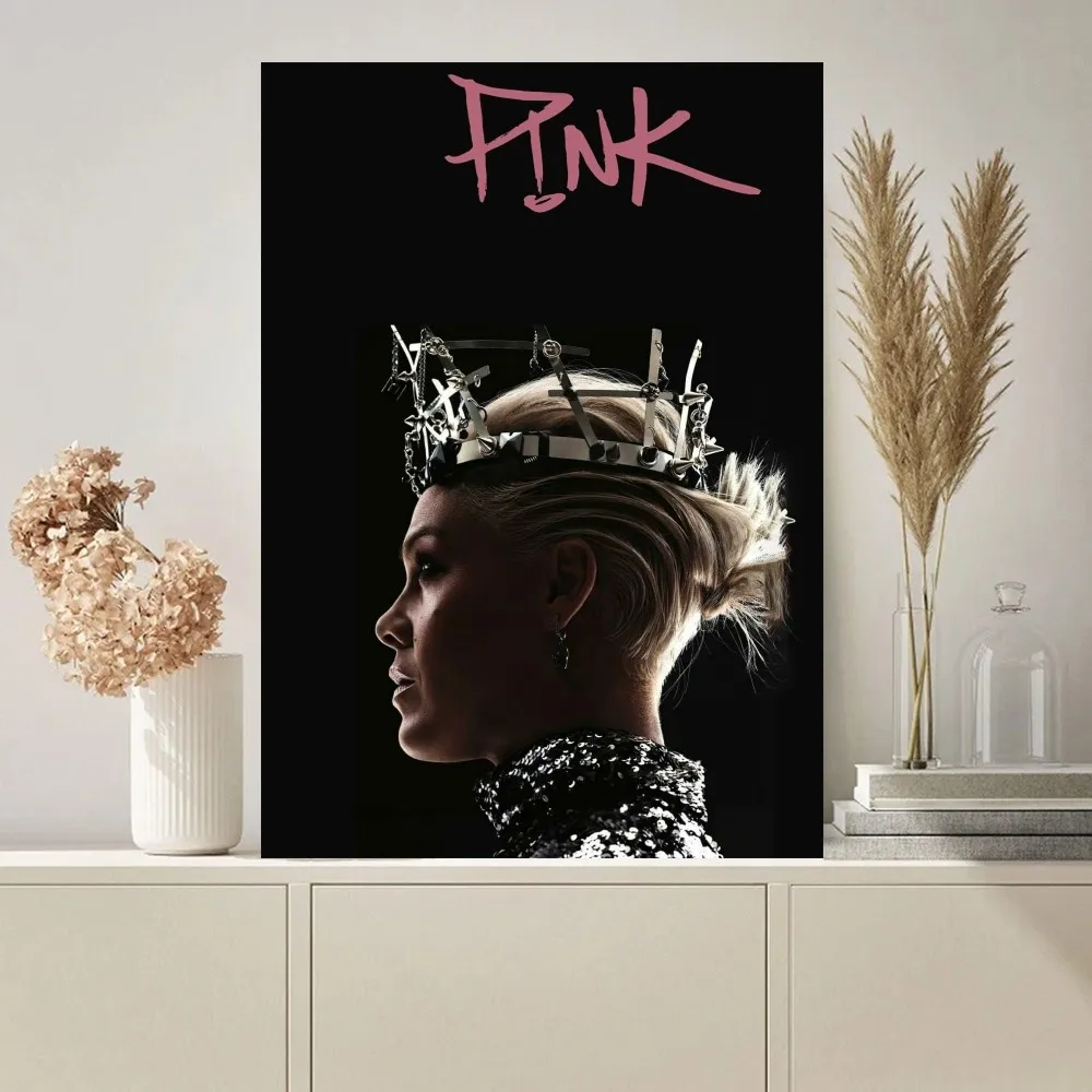 Singer P!Nk Poster dipinti sull\'immagine della parete per la decorazione della stanza della pittura d\'interni del soggiorno