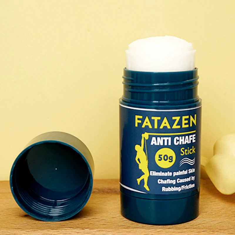 FATAZEN Natural Organic Anti-Chafe Balm Body Glide Thigh Rescue Friction Defense Chub Rub Stick