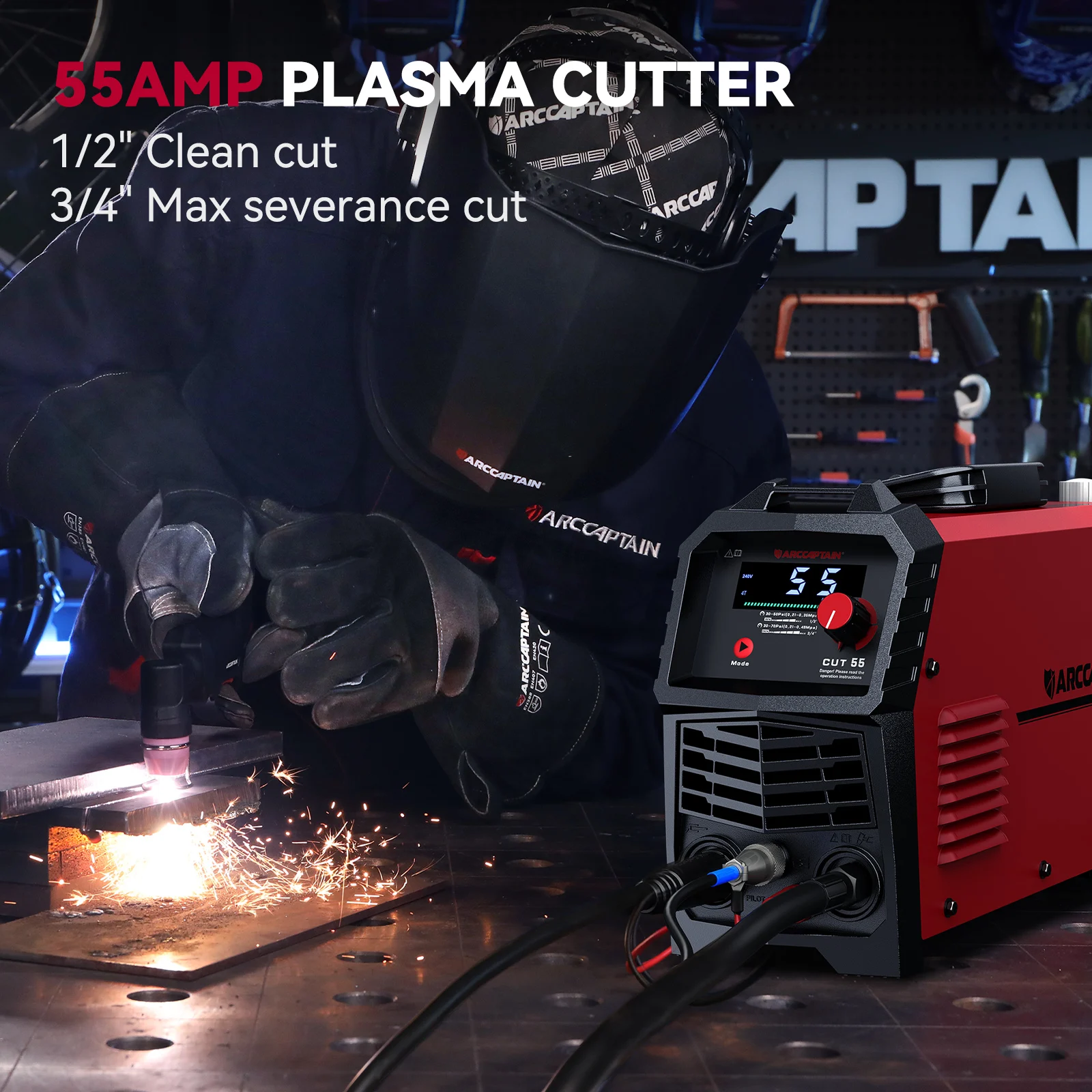 ARCCAPTAIN Plasma Cutter Machi - Plasma Cutter Portable review and price