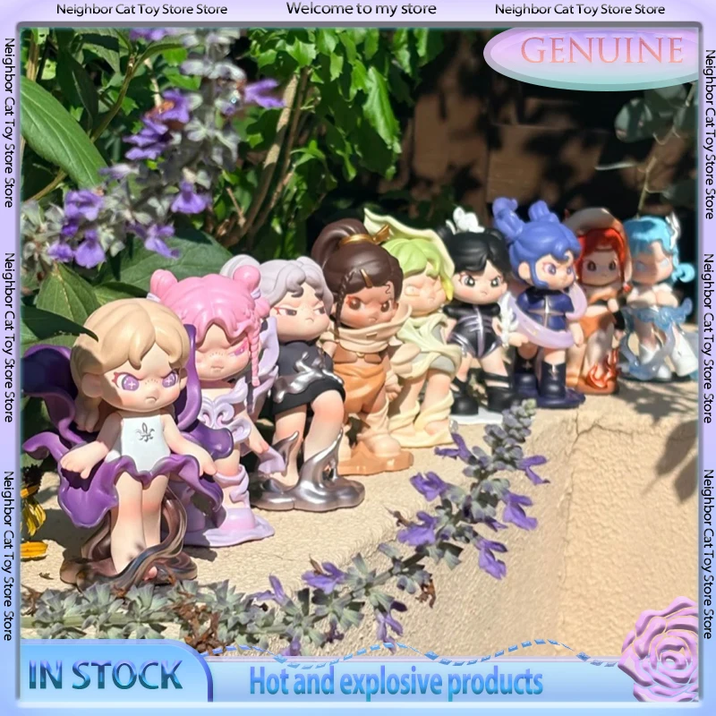 

Аутентичная новая глухая коробка серии Dora Zhijie Wanxiang, модная милая кукла ручной работы, периферийные игрушки, подарок на день рождения, украшение для рабочего стола