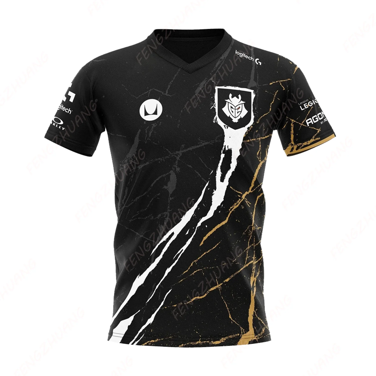 G2 ESPORTS 2023 Jersey League of Legends Outdoor Sweat Absorbent Quick Dry Soccer Jersey Summer Classic Loose Jersey T-Shirt New