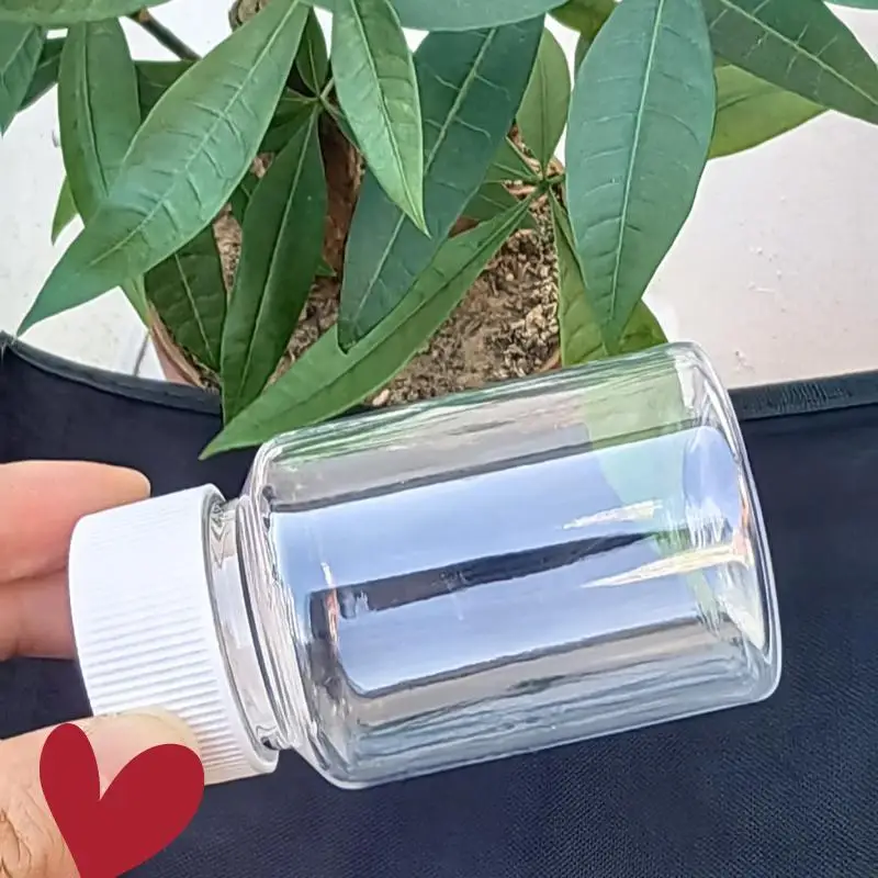 15ml/20ml/30ml/100ml/500ml 플라스틱 PET 투명 빈 밀봉 병 고체 분말 약품 알약 용기 시약 포장 병