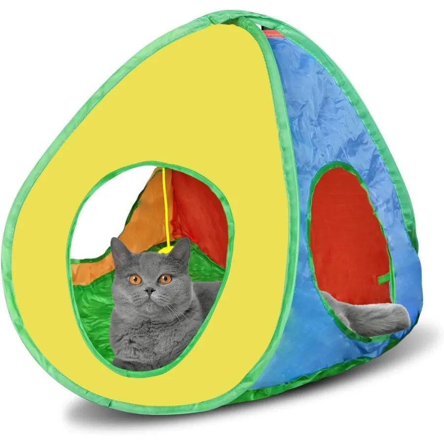 Cat Tent With A Plu… - image