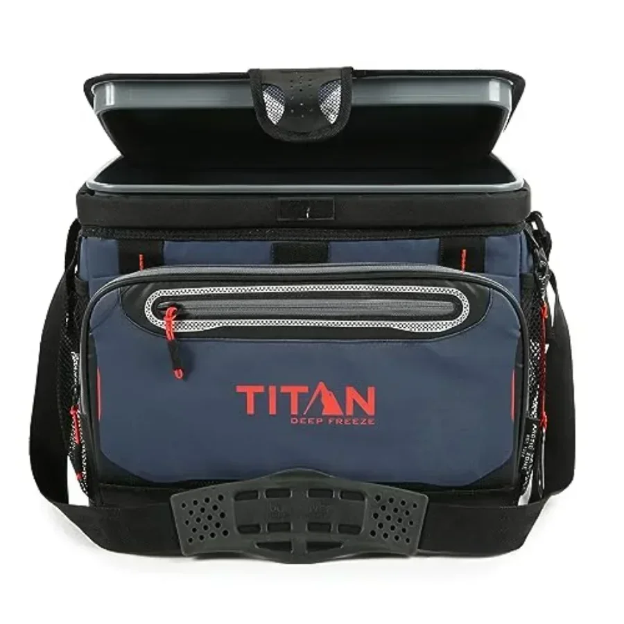 

Deep Freeze Cooler - Zipperless Hardbody Cooler - Deep Freeze Insulation, HardBody Liner, and SmartShelf