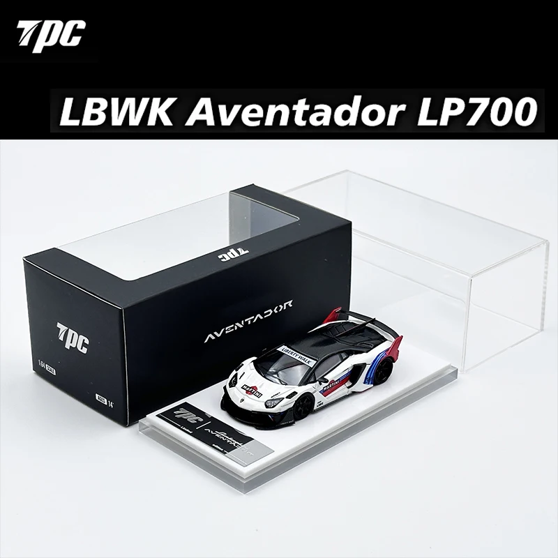 Star Time Micro TPC 1:64 LBWK Aventador GT EVO Lp700 Diecast Diorama Car Model Collection Miniature Toys