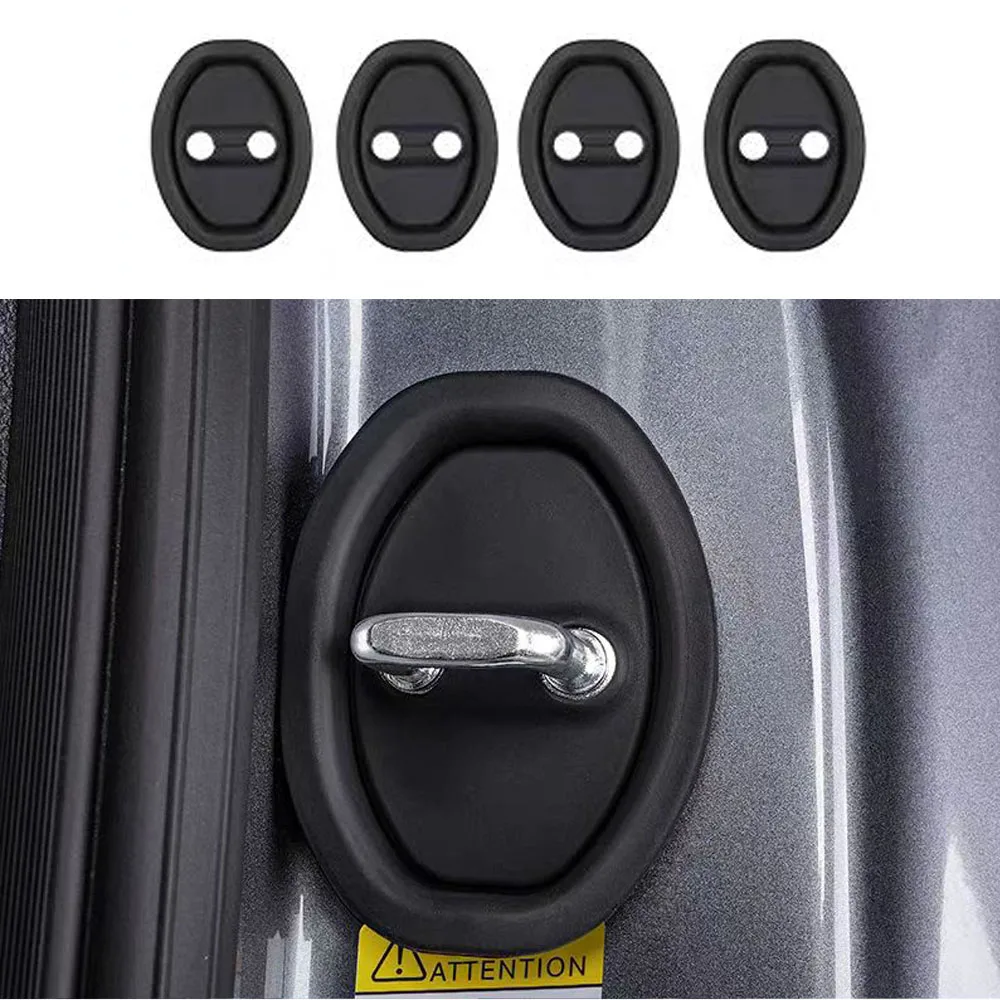 

Fit For BYD Formula Leopard 5 2024 2025 Door Lock Buckle Protection Cover Door Limiter Silicone Sleeve Silent Shock Absorber Pad