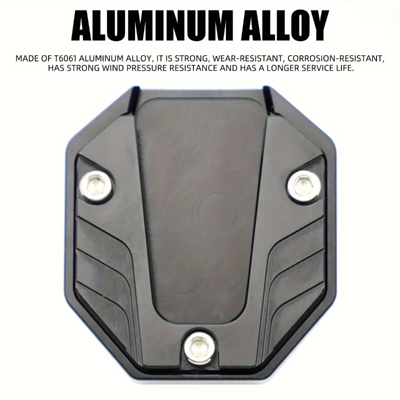Universal Anti Slip Edge Support Base Accessories For Motorcycles Electric Vehicles Modified Foot Supports Decoration Parts
