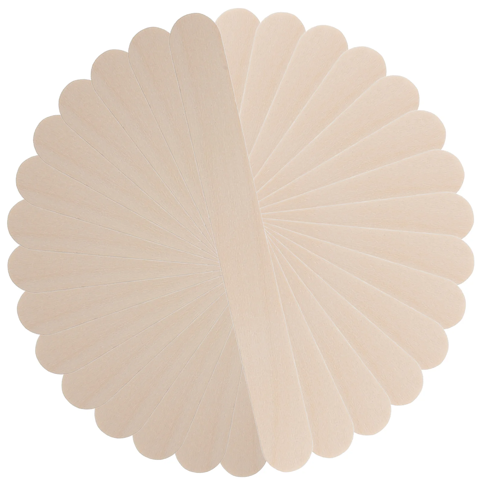 

100Pcs 5.75 Inch Tongue Depressors Wooden Popsicle Sticks for Crafts Medical Use Kid Safe Eco Friendly Pack Wax Stick