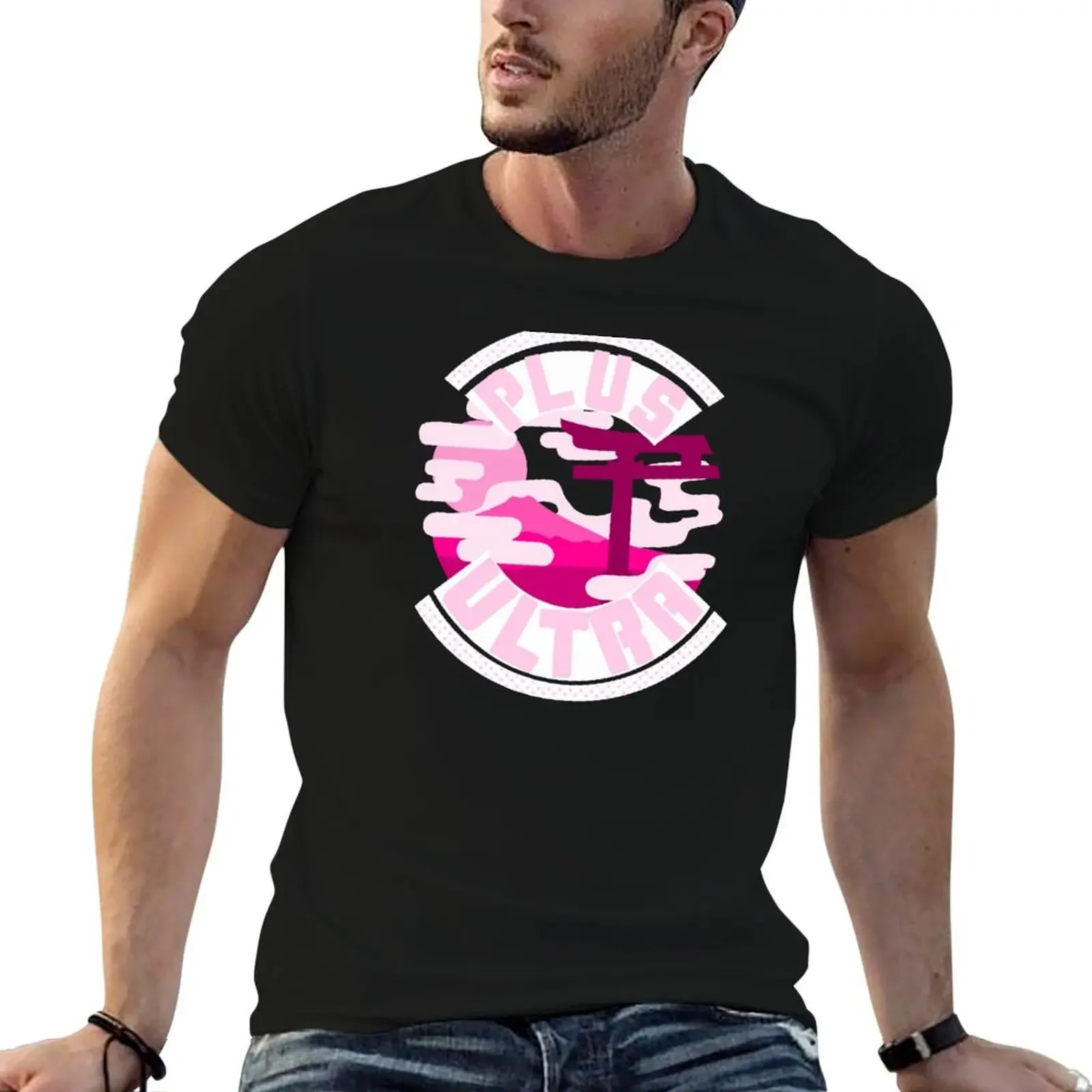 

Pink Fuji Ultra v2 T-Shirt quick drying sports fans customizeds Men's t shirts