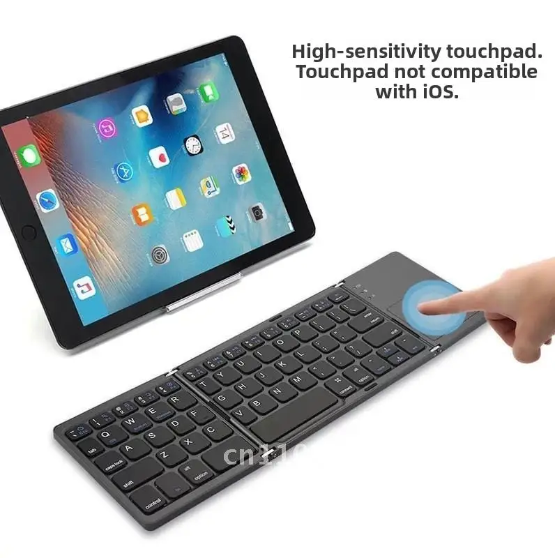 

Складная Bluetooth-клавиатура B033 Silent Touch Wireless для iPad, планшета, мобильного телефона Huawei — портативная офисная клавиатура