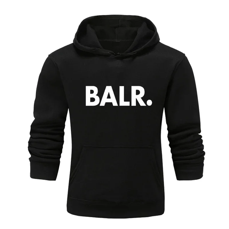 BALR New Fashion Trend Men\'s Hoodie Hoodie Women\'s Jumper Top Autumn Designer Hoodie High Quality All-in-one Sweatshirt