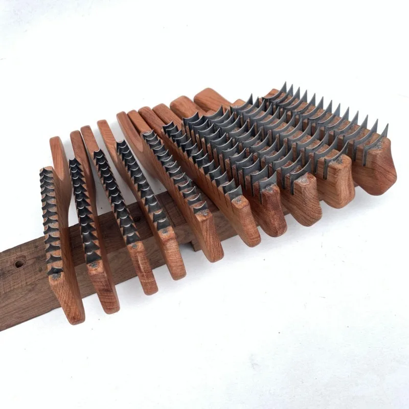 U-mouth centipede planer, round stick planer, yang line planer notch, mahogany furniture line trimming