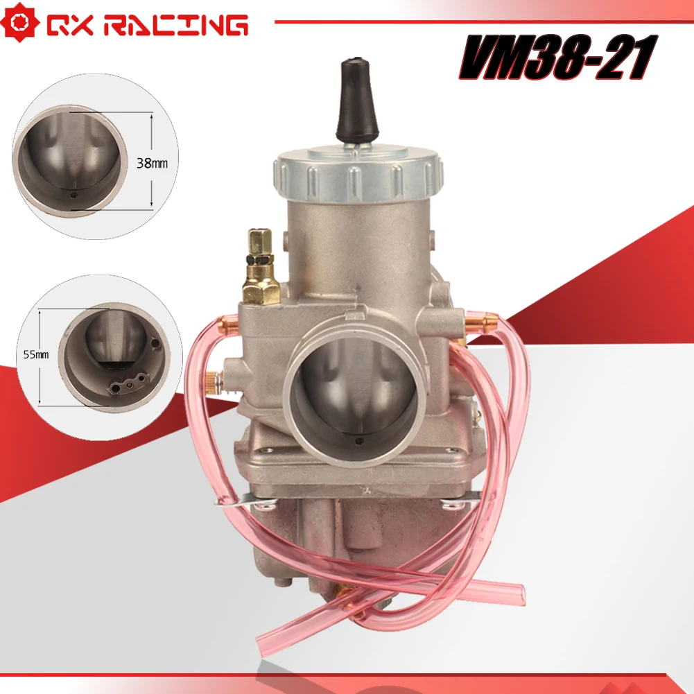 Motorcycle Carburetor High Performance VM38 38mm For Mikuni VM38-21 14-1031 VM38SN VM38S 350 400 450 500 550 600cc