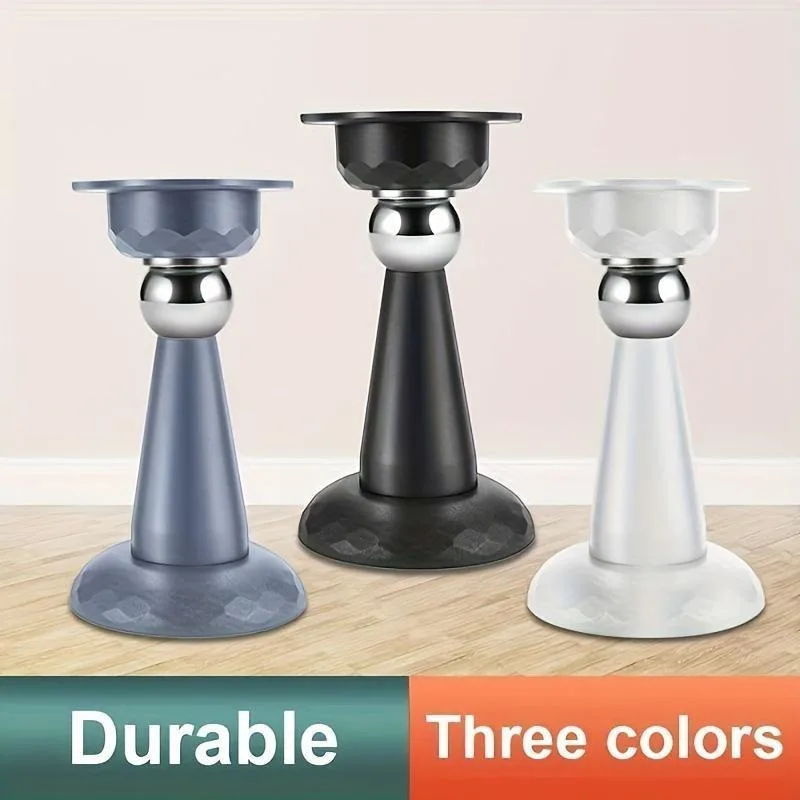 سدادة الباب المغناطيسي لا يتطلب الحفر سدادة الباب اللاصقة شفط صامت المضادة للتصادم توقف الباب شفط أرضية السيليكون