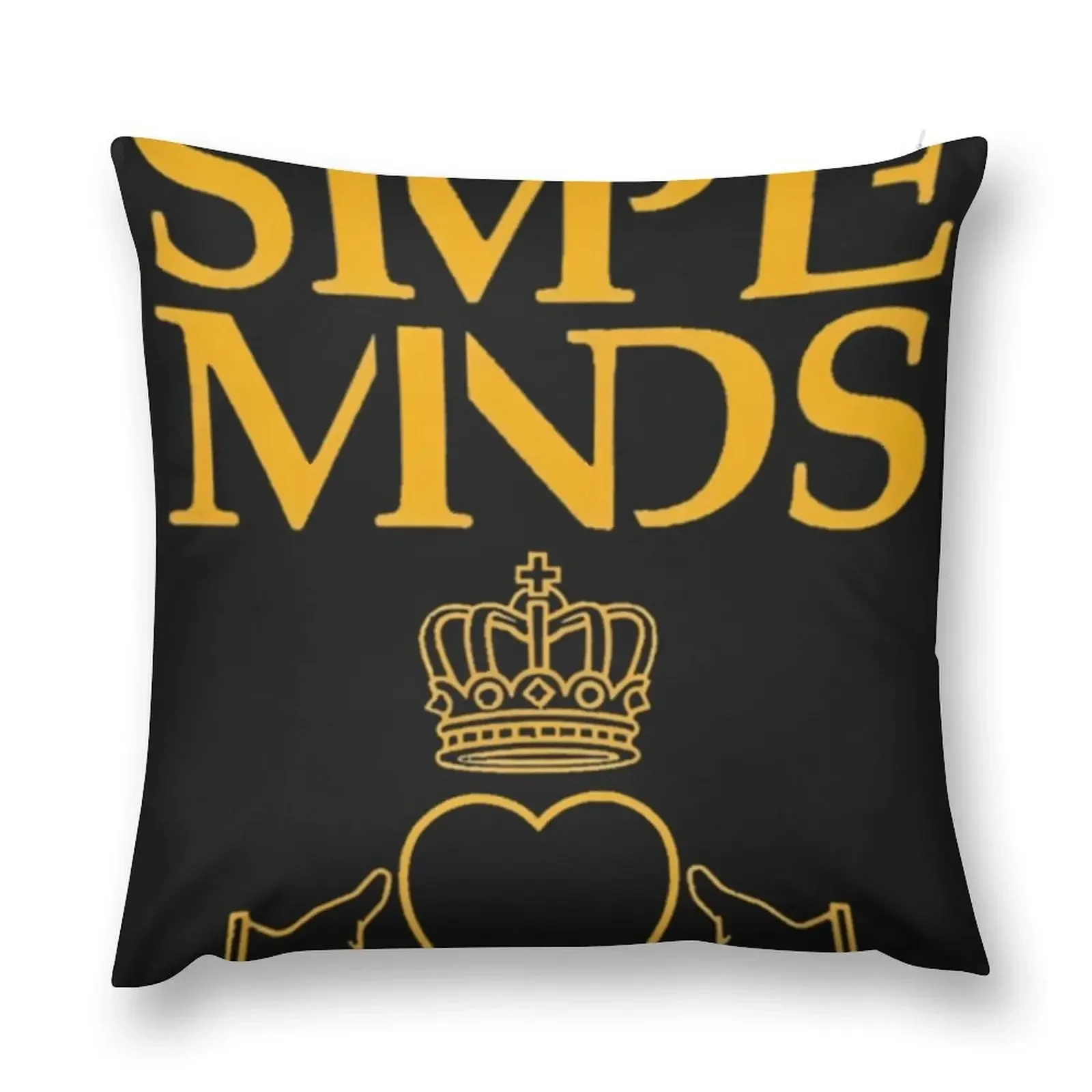 Simple Minds Logo Tri-Blend Throw Pillow Pillow Decor Cushions For Sofa Custom Cushion pillow