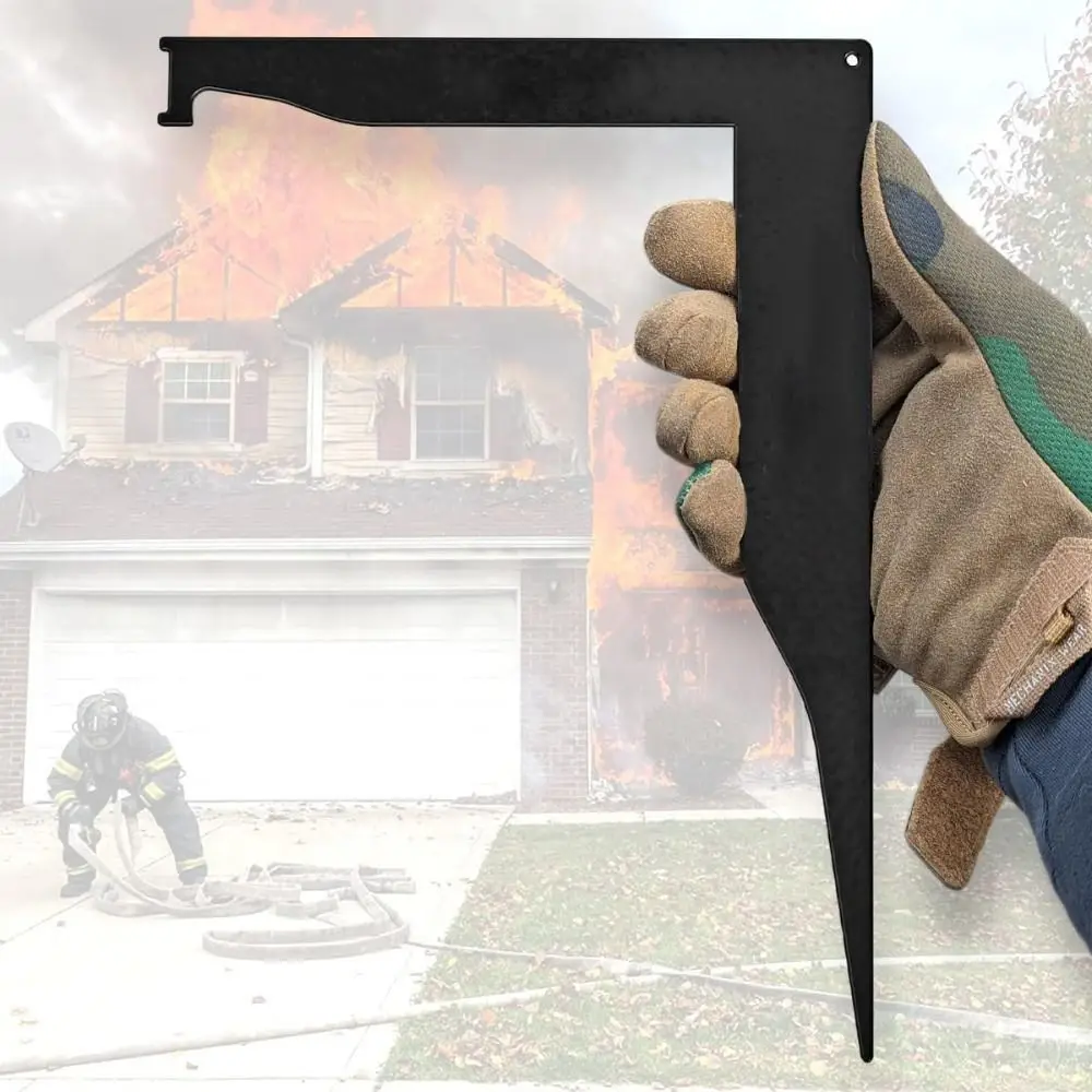 New Stainless Steel Firefighter Tools Modern Minimalism Easy Access Door Fire Pick Geometry Card Swiping Tool for Men and Women