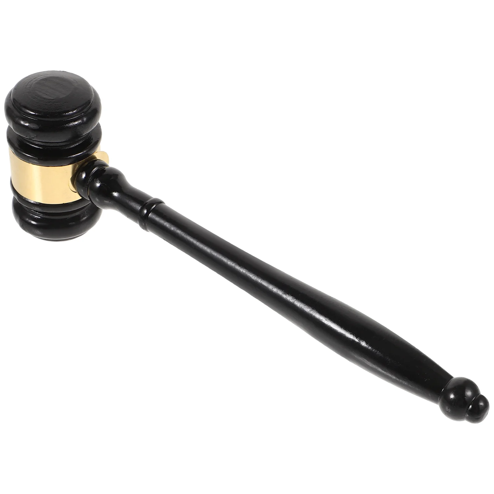 Auction Hammer Comfortable Grip Wood Gavel Lawyer Judgement Mini Portable Wooden Handcrafted