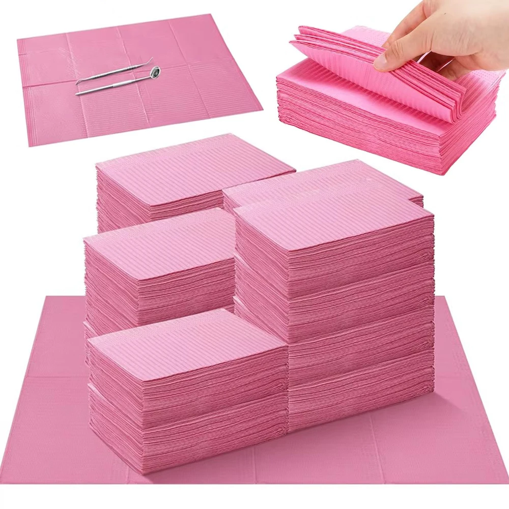 

250/50/30/10 шт. одноразовые стоматологические нагрудники для татуировки, чистящие подушечки, чехлы для стола, стоматологические салфетки, аксессуары для татуировок, нагрудники для перманентного макияжа