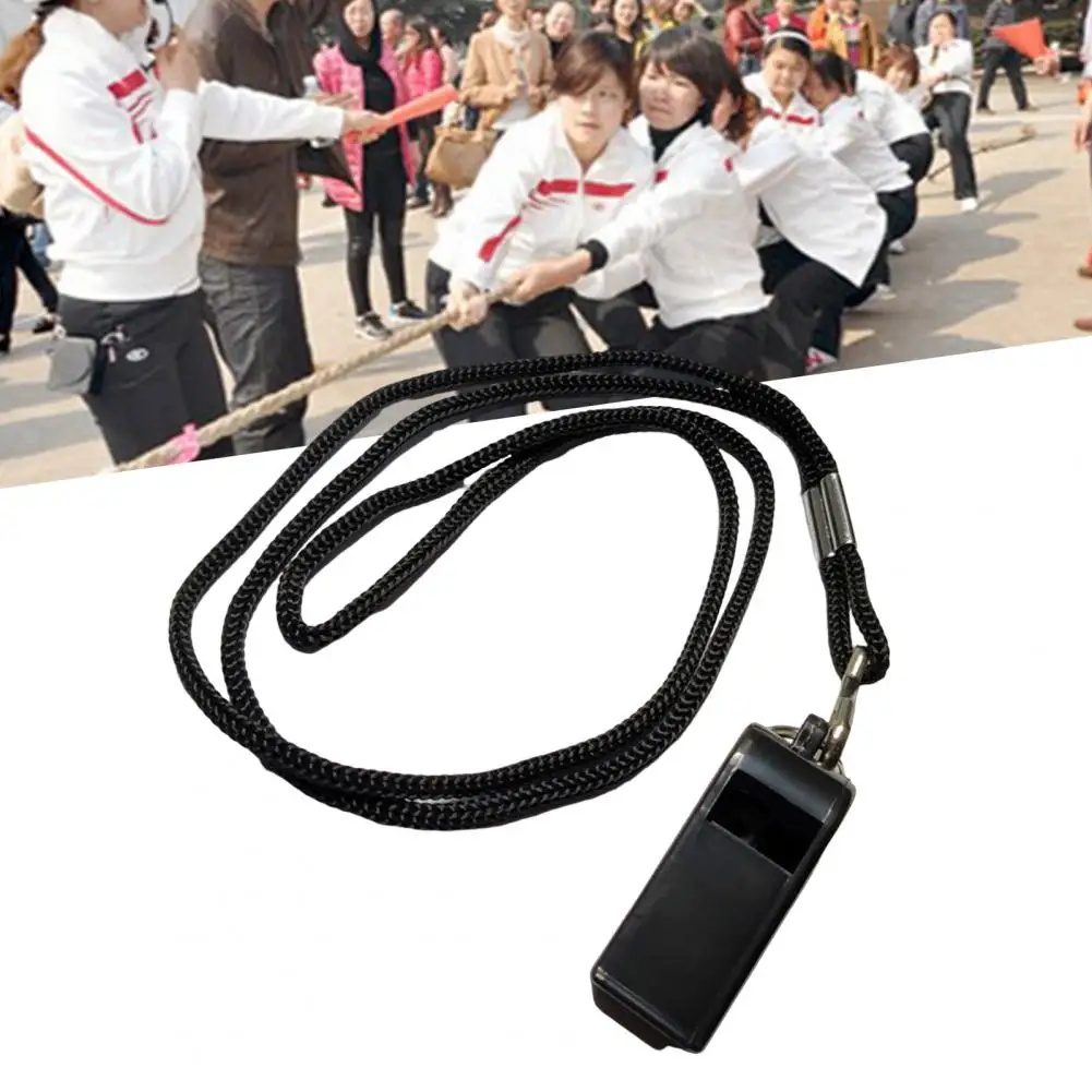 Sports Whistle Lightweight Children Sports Whistle Cheerleading Tools Black Color Survival Whistle Sports Good