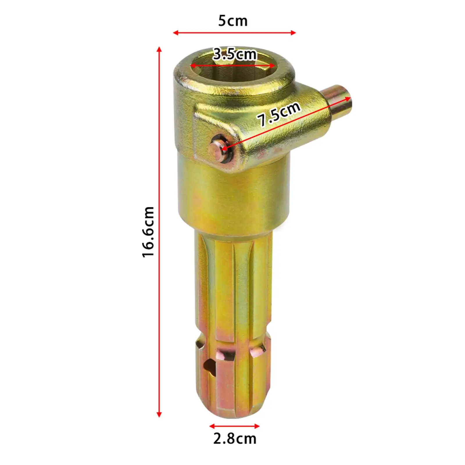 

Tractor Pto Extender Adaptor Pto Link Quick Connect Spare Parts Easy to Use